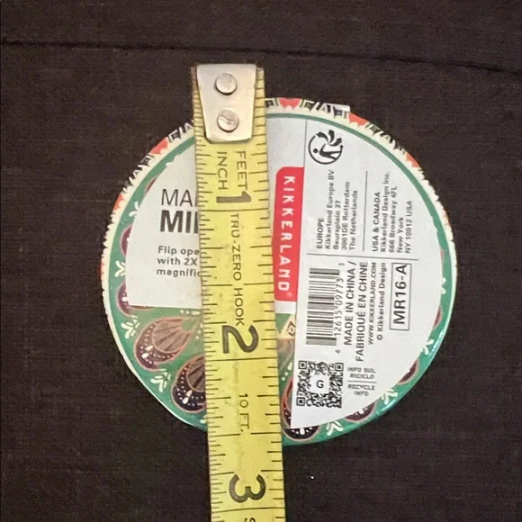 #*1109**Floral Coin Purse and Compact Mirror Set - Picture 7 of 8